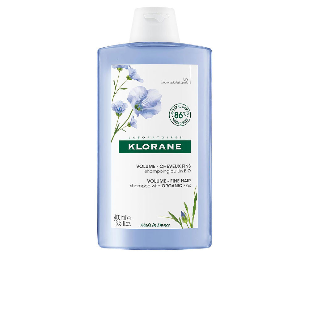 Volume Shampoo with Organic Flax for Fine Hair