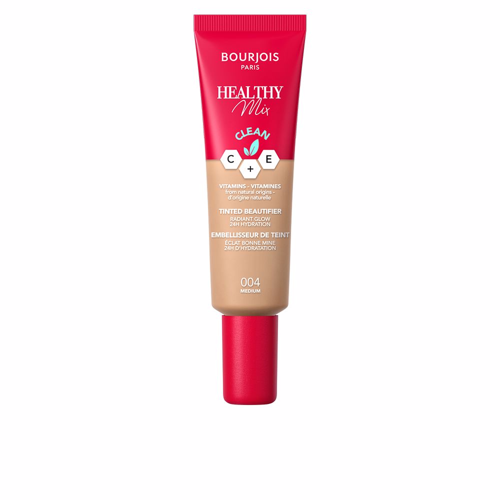 30 ml tinted BB cream tube with sheer natural finish, coconut oil and vitamin-enriched formula