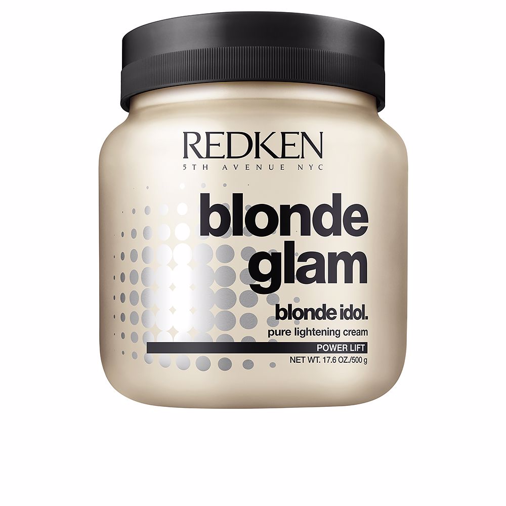 500 g tube of creamy pure lightening bleach, rich crème texture, Unisex
