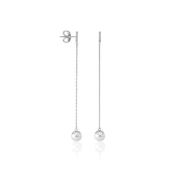 Timeless Minimalist Silver Drop Earrings