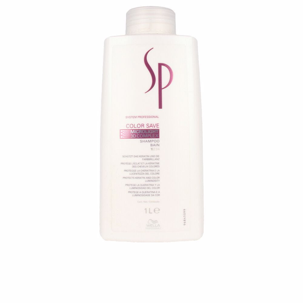 1 litre shampoo bottle for coloured and highlighted hair, Unisex