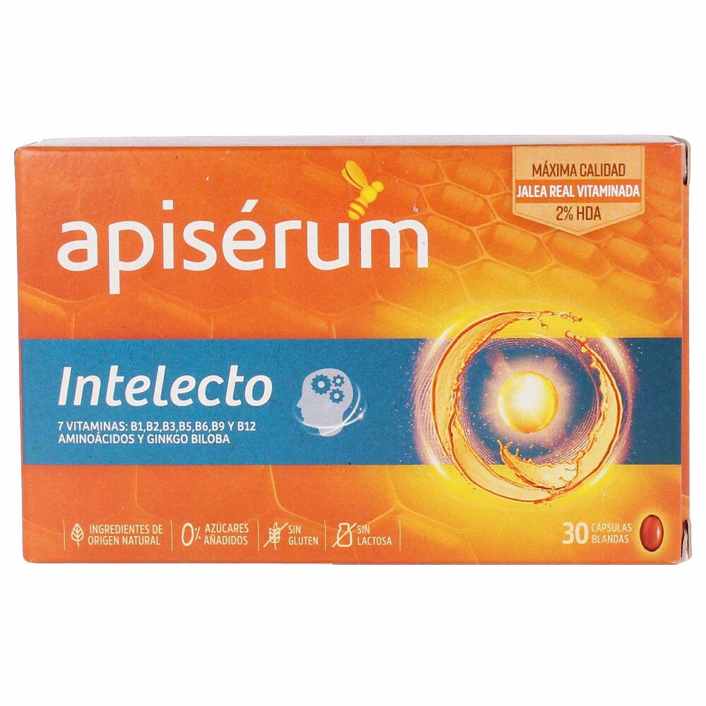 Box of Apisérum Focus &amp; Memory Tablets for concentration and memory support