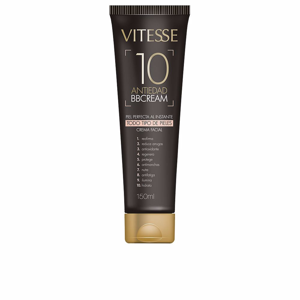 150 ml tube of tinted jojoba BB cream, light coverage, skin-refining formula