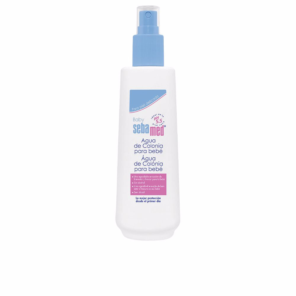 Spray bottle of alcohol-free baby cologne, light mist for Unisex children