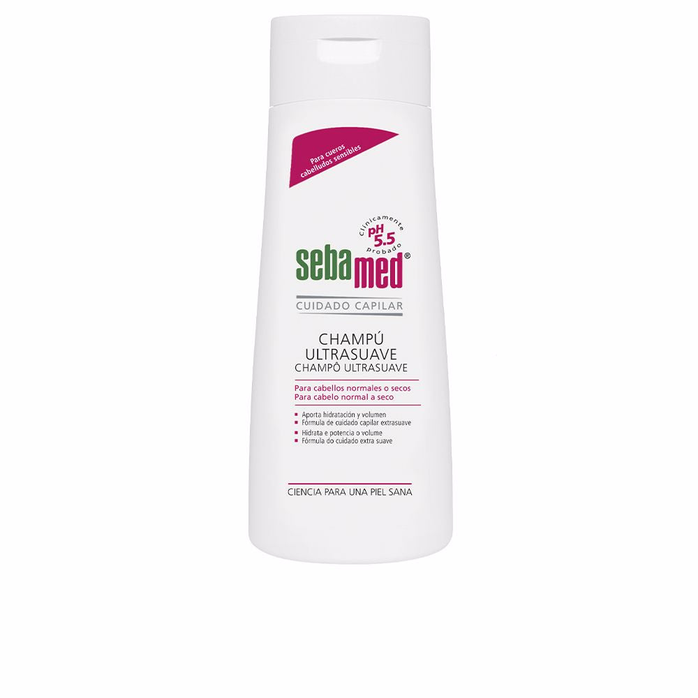 400 ml pump bottle of pH 5.5 ultra‑gentle shampoo for normal to dry hair
