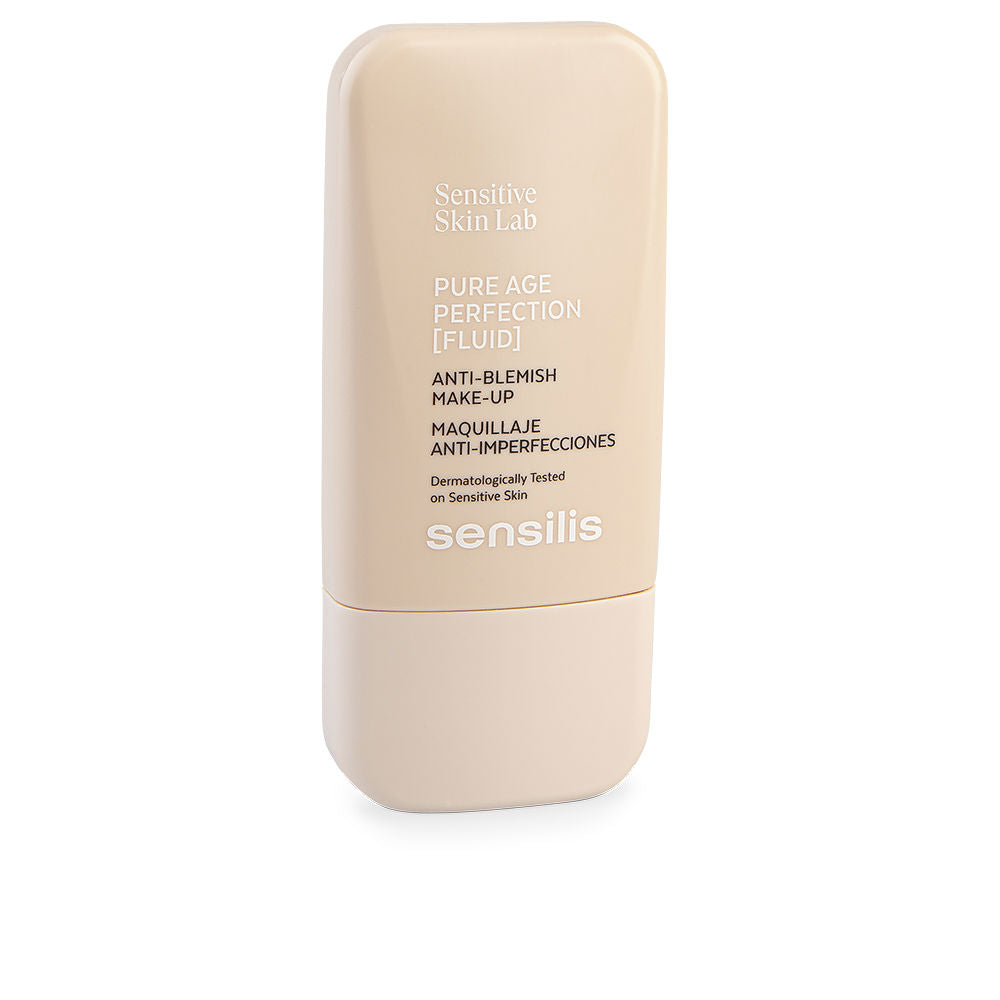 30 ml neutral beige fluid foundation bottle, 04 pêche doré shade