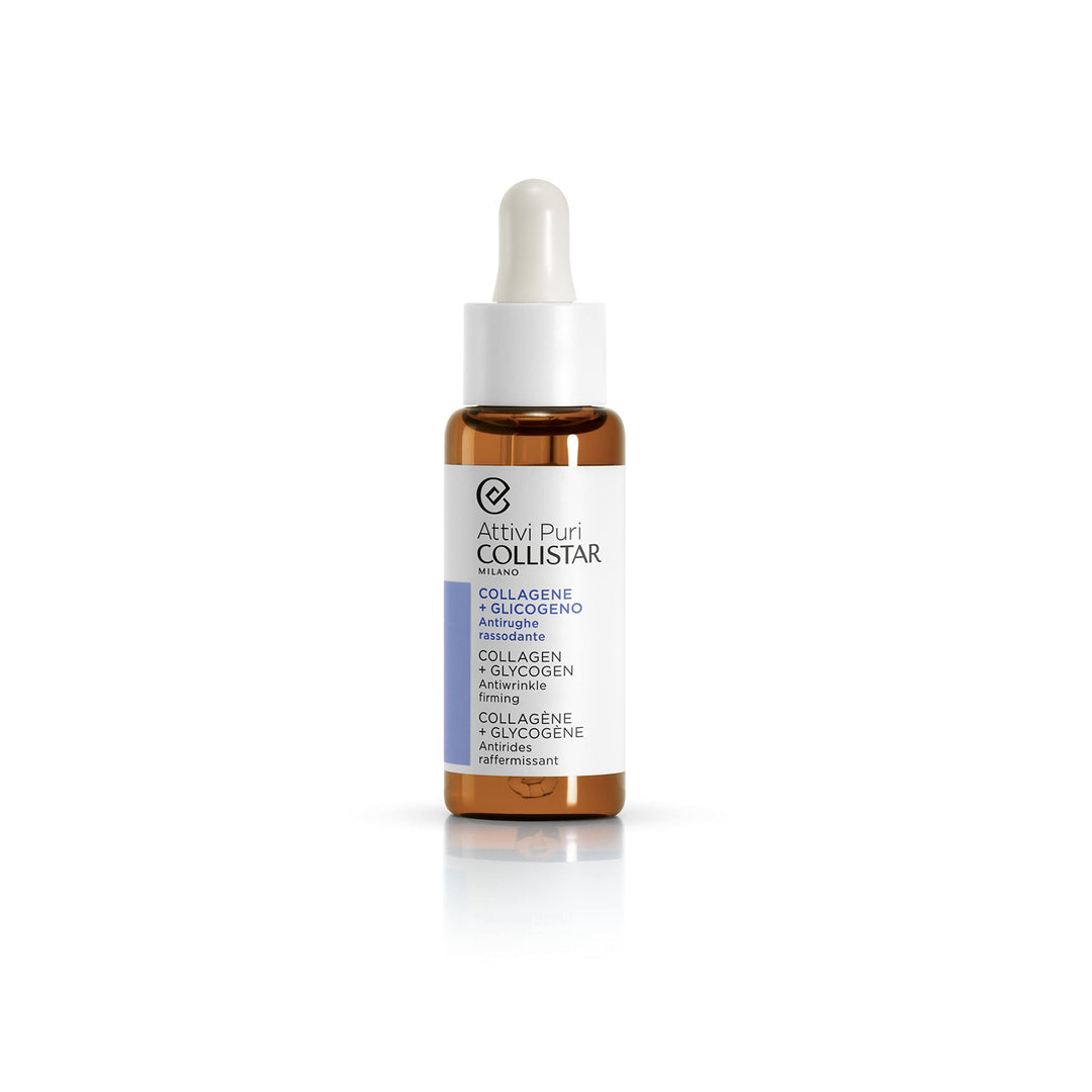 30 ml glass dropper bottle of collagen and glycogen serum for Women