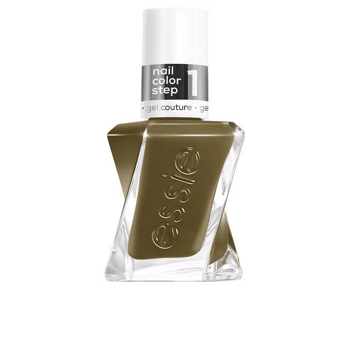 Bottle of nude-rose gel-effect nail polish, high-shine finish, 13.5 ml