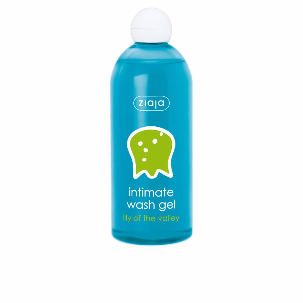 500 ml bottle of wild lily intimate cleansing gel for Women, soap-free, vegan