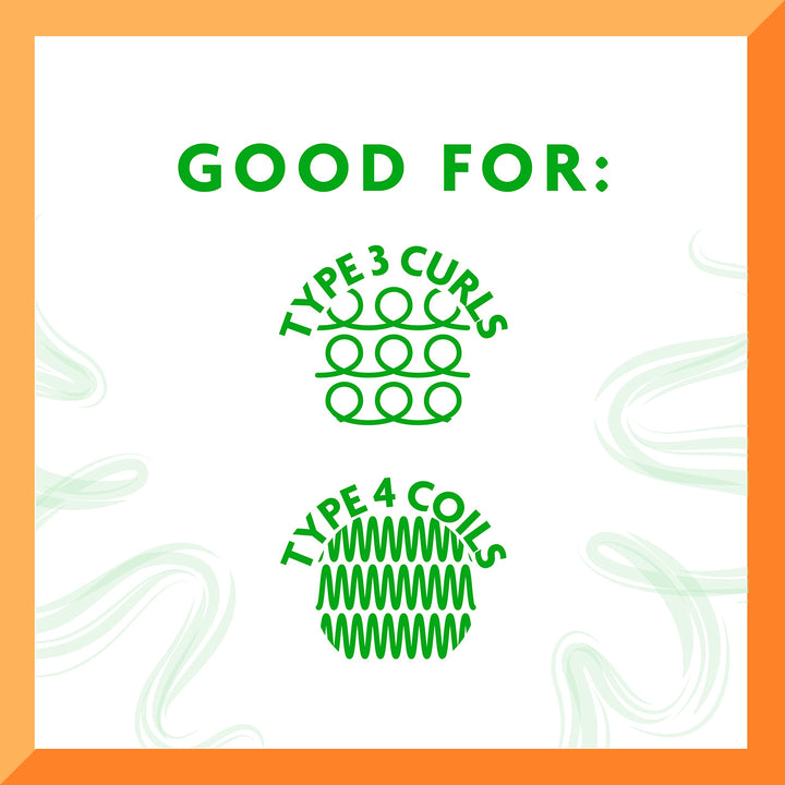 Tube of Avocado Hydrating Leave-In Cream for dry, curly hair, 340 g