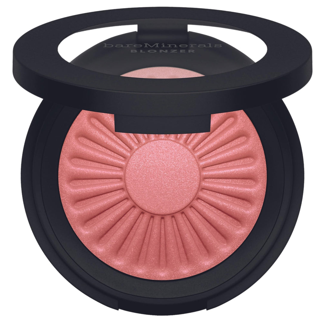 Compact powder bronzer-blush in 'kiss of pink', 3.8 g, sheer luminous finish