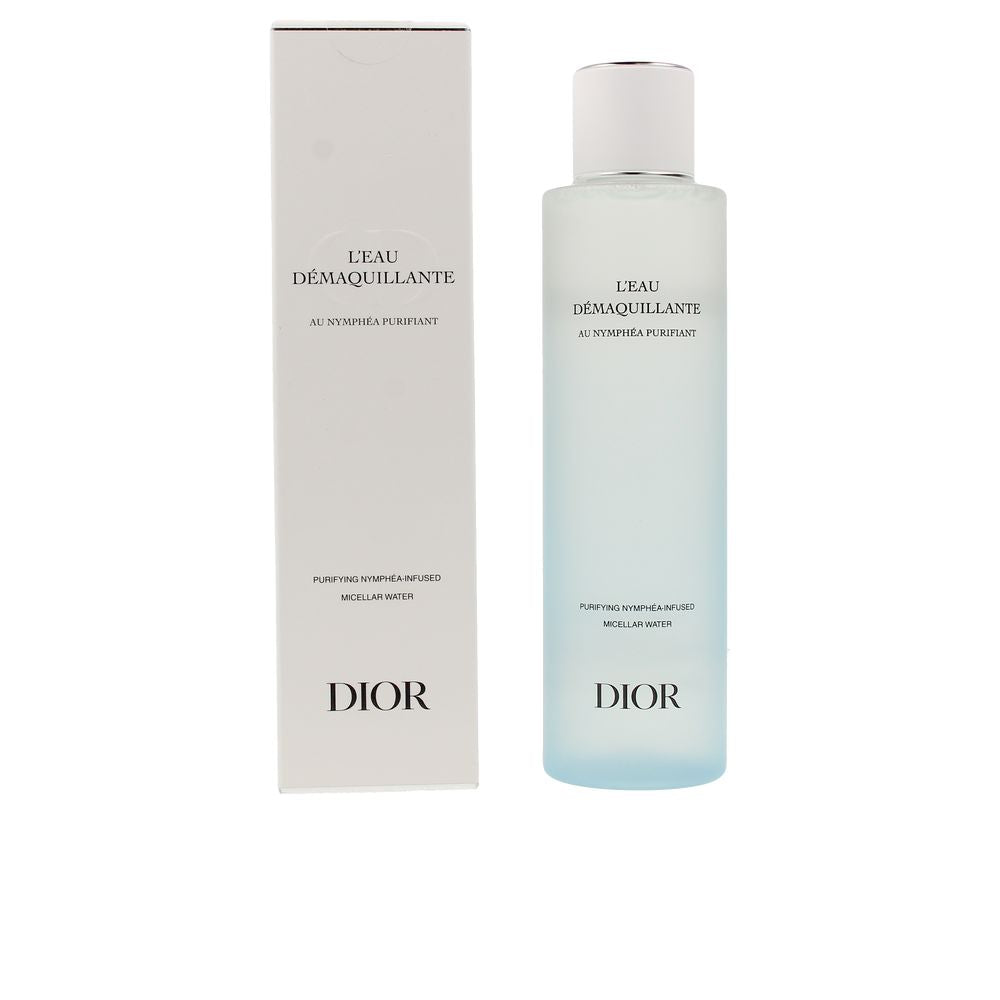 Transparent micellar cleansing water bottle, 200 ml, hydrating formula for Women