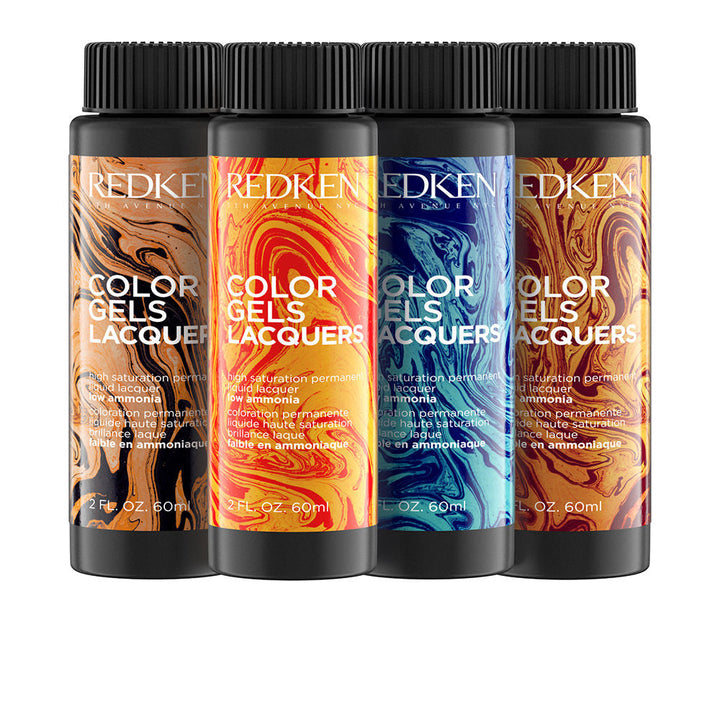 Three 60 ml café crème latte low-ammonia liquid lacquer bottles, Unisex