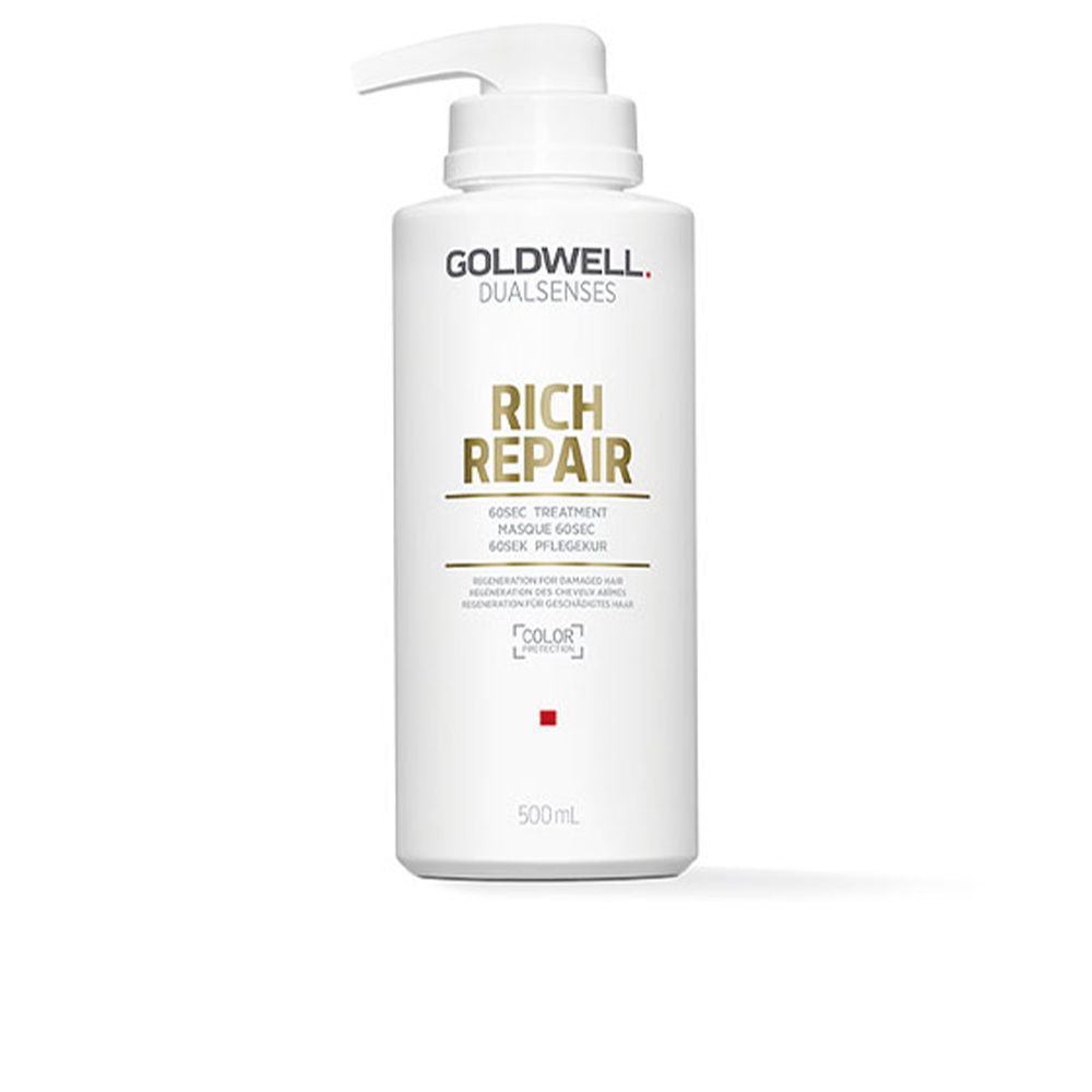 500 ml bottle of Rich Repair intralipid 60-second hair treatment for Unisex use