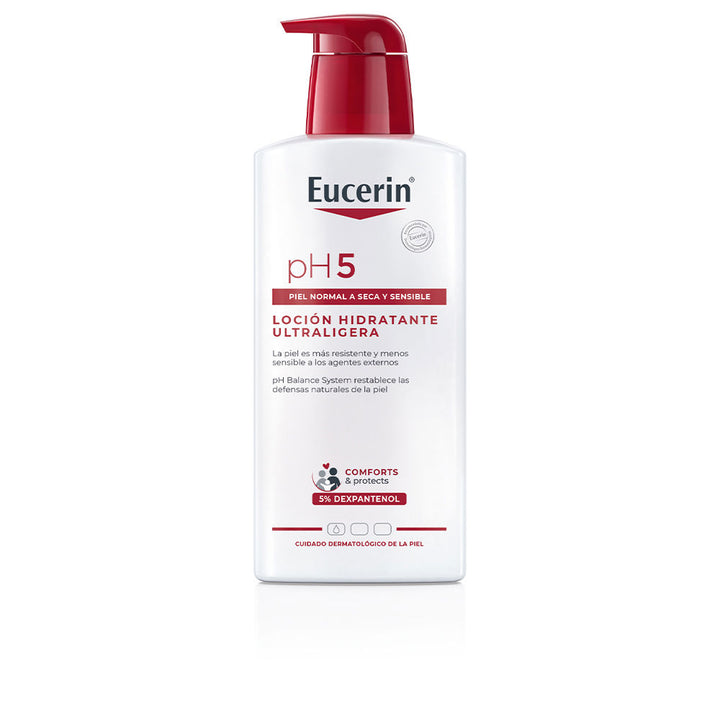 400 ml lightweight pH5 body lotion bottle for Unisex sensitive skin