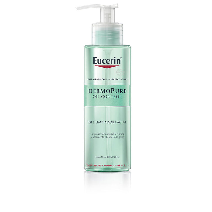 200 ml translucent pump gel bottle — cleanser for oily, blemish-prone skin