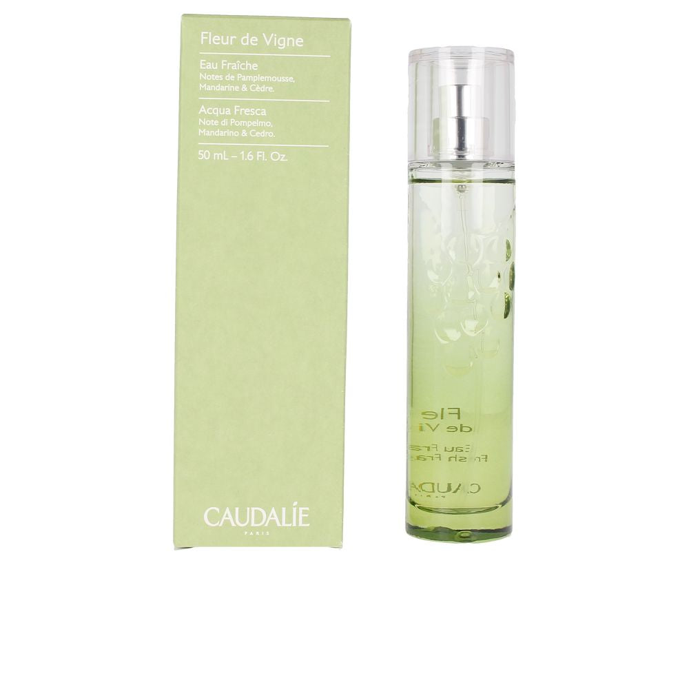 50 ml clear glass spray bottle; citrus-floral fragrance for women