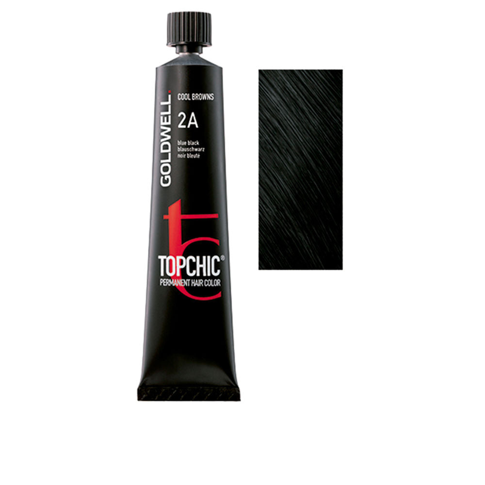 60 ml tube of permanent cream hair colour, shade 2A, labelled for Women