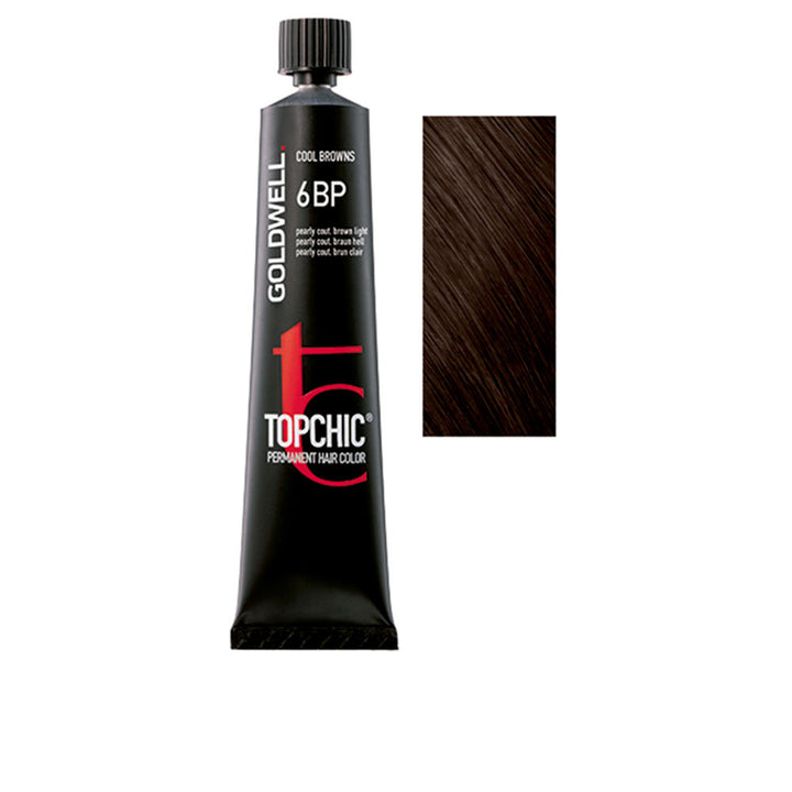 60 ml tube of 6BP cream permanent hair colour, brown-violet shade