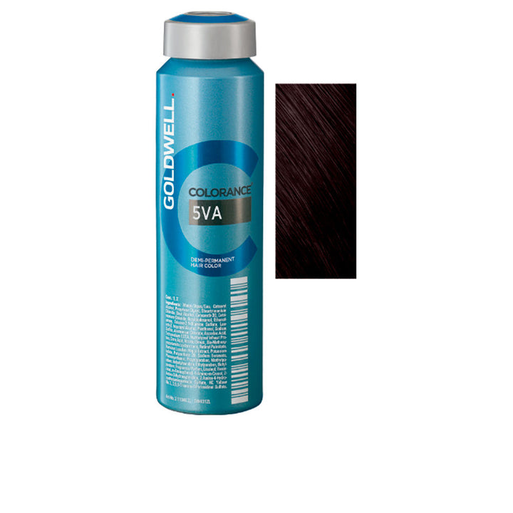 120 ml tube demi‑permanent hair colour, shade 5VA, rich warm violet‑auburn