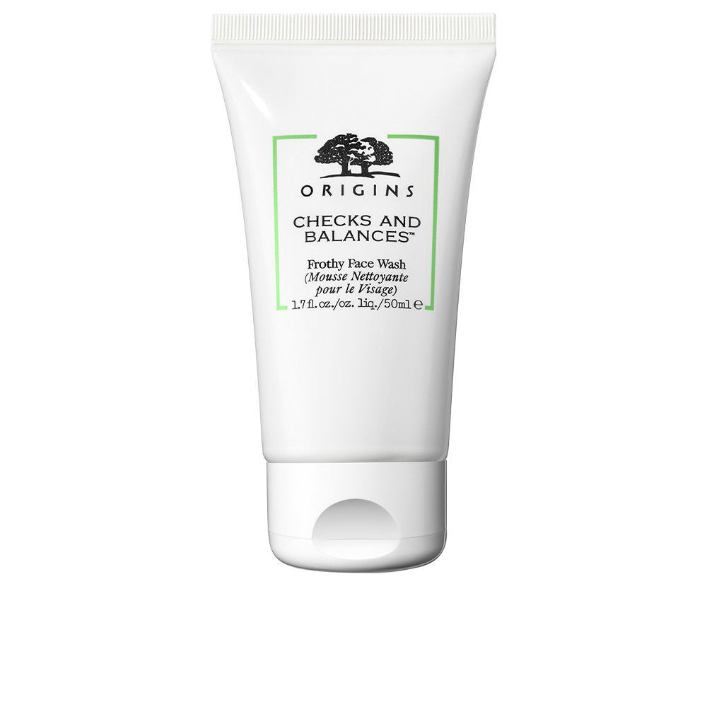 50 ml tube foaming facial cleanser with kelp and mint, Unisex
