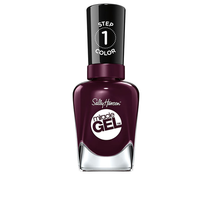 Bottle of deep cabernet gel-effect nail polish, 14.7 ml, two-step system