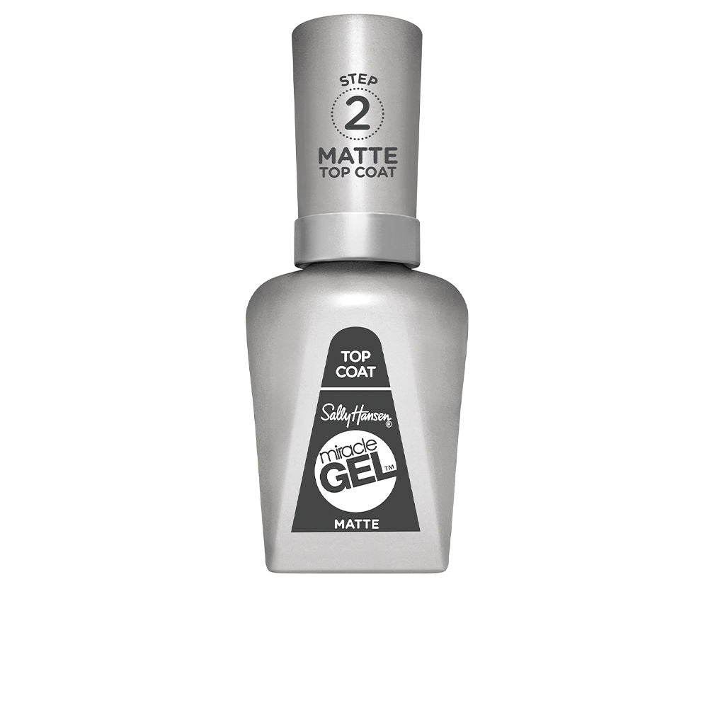14.7 ml matte top coat bottle for Unisex nail polish, fast-dry finish