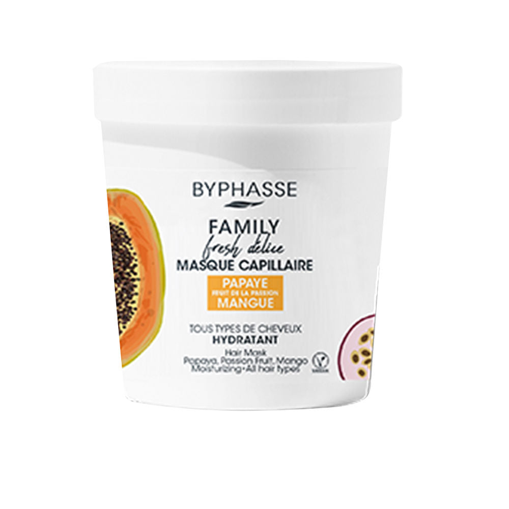 250 ml jar of mango and papaya hydrating hair mask for Unisex use