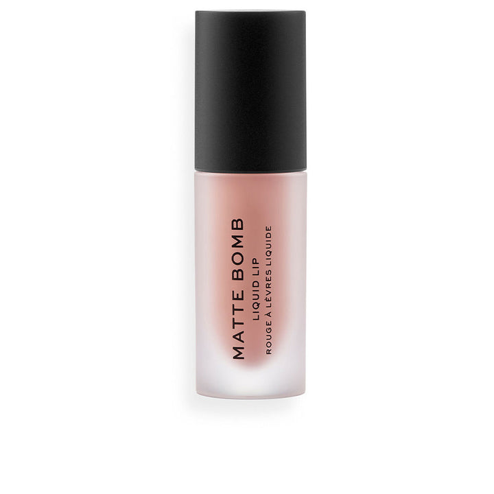 Liquid matte lipstick in Nude Charm, 4.6 ml tube with applicator