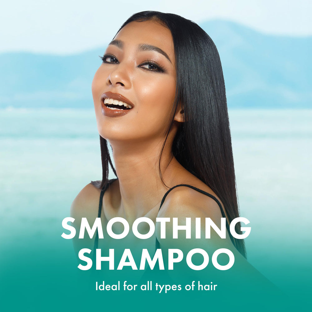 250 ml bottle of sulphate-free agave smoothing shampoo for Unisex use