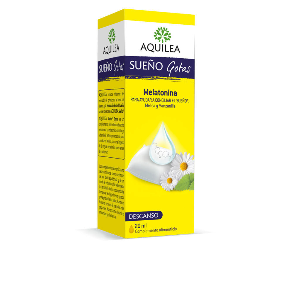 Bottle of Aquilea Sleep Drops with calming botanical ingredients for restful sleep
