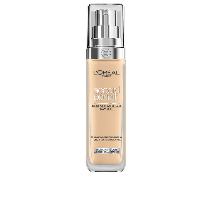 30 ml bottle of liquid foundation, adaptive shade, hyaluronic formula