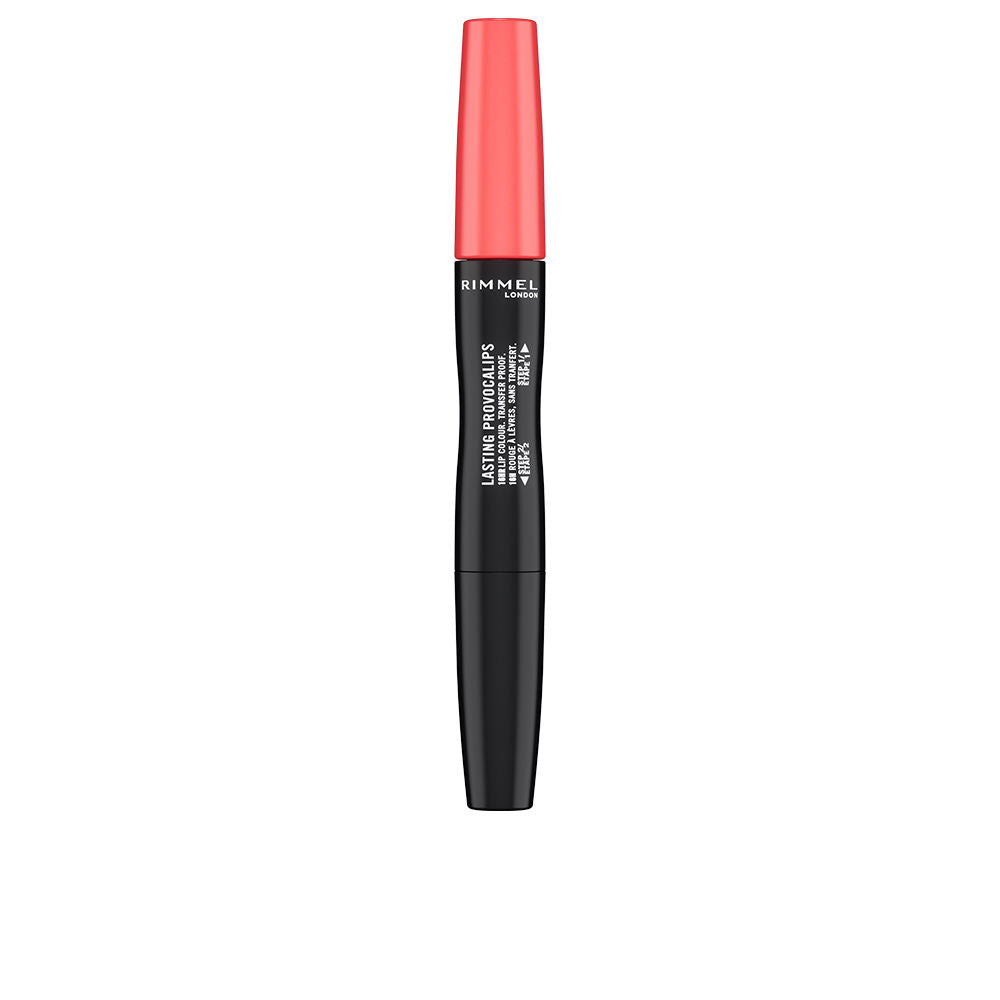 Satin orange liquid lipstick, doe-foot applicator, 2.3 ml tube