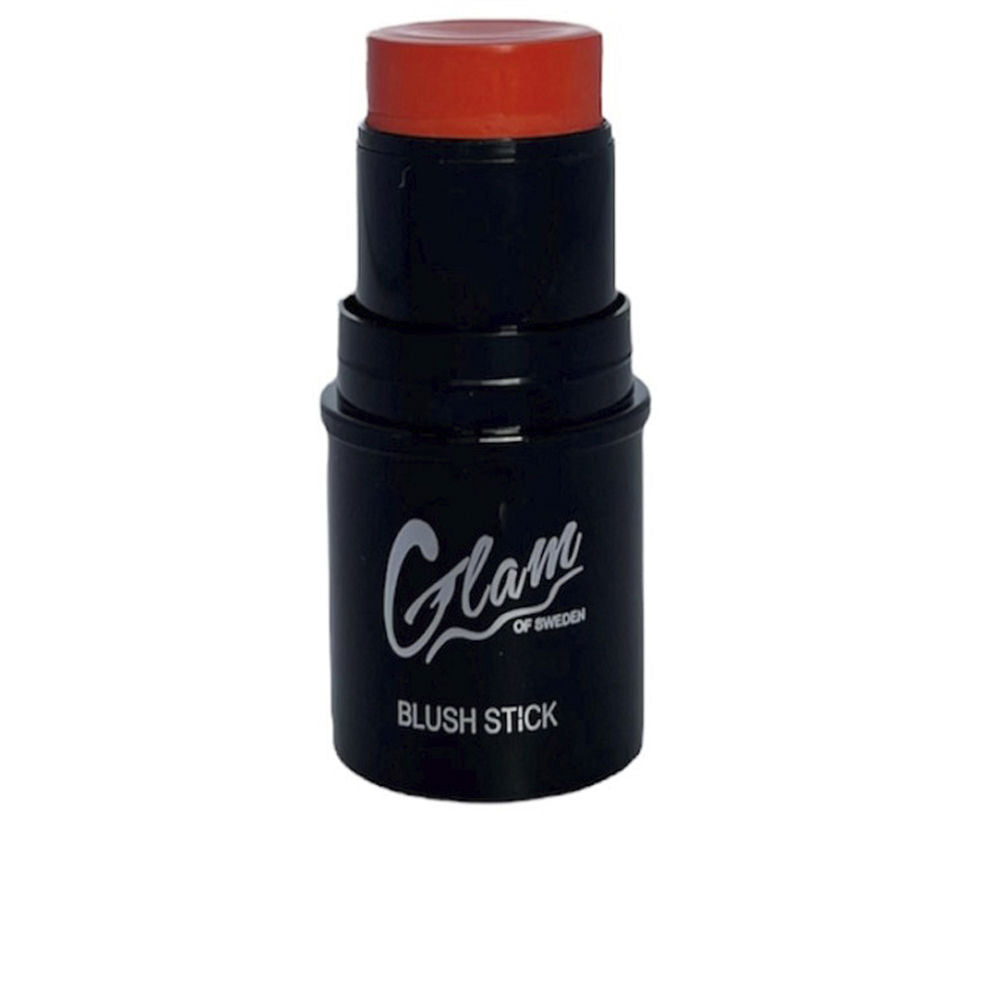 Slim cream blush stick in warm rose shade, 5 g compact, satin finish