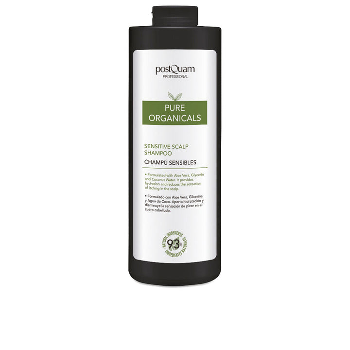 400 ml clear shampoo bottle labelled aloe hydrating scalp shampoo for Women