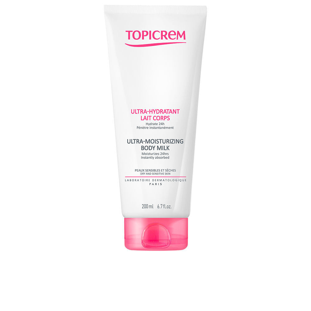 200 ml unisex body milk lotion with urea and glycerin for dry sensitive skin