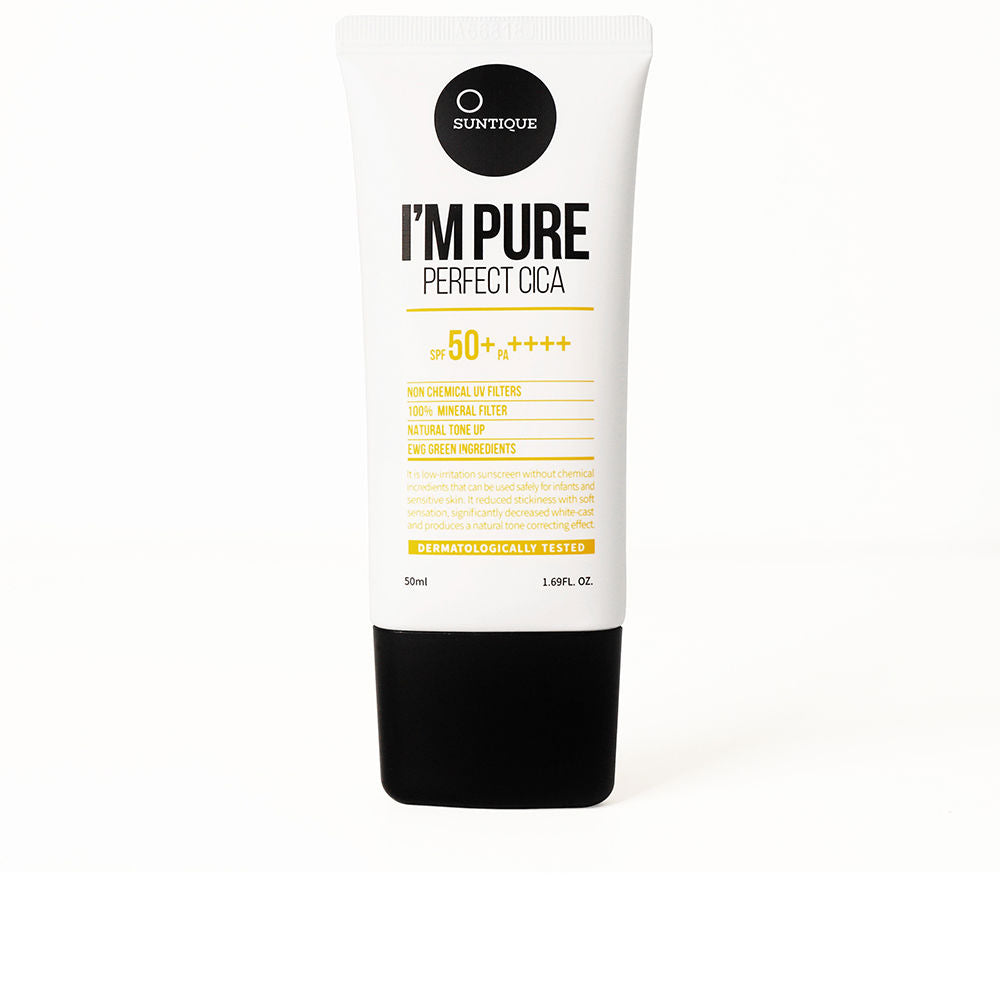 50 ml tube of mineral cica SPF50+ face sunscreen for sensitive skin