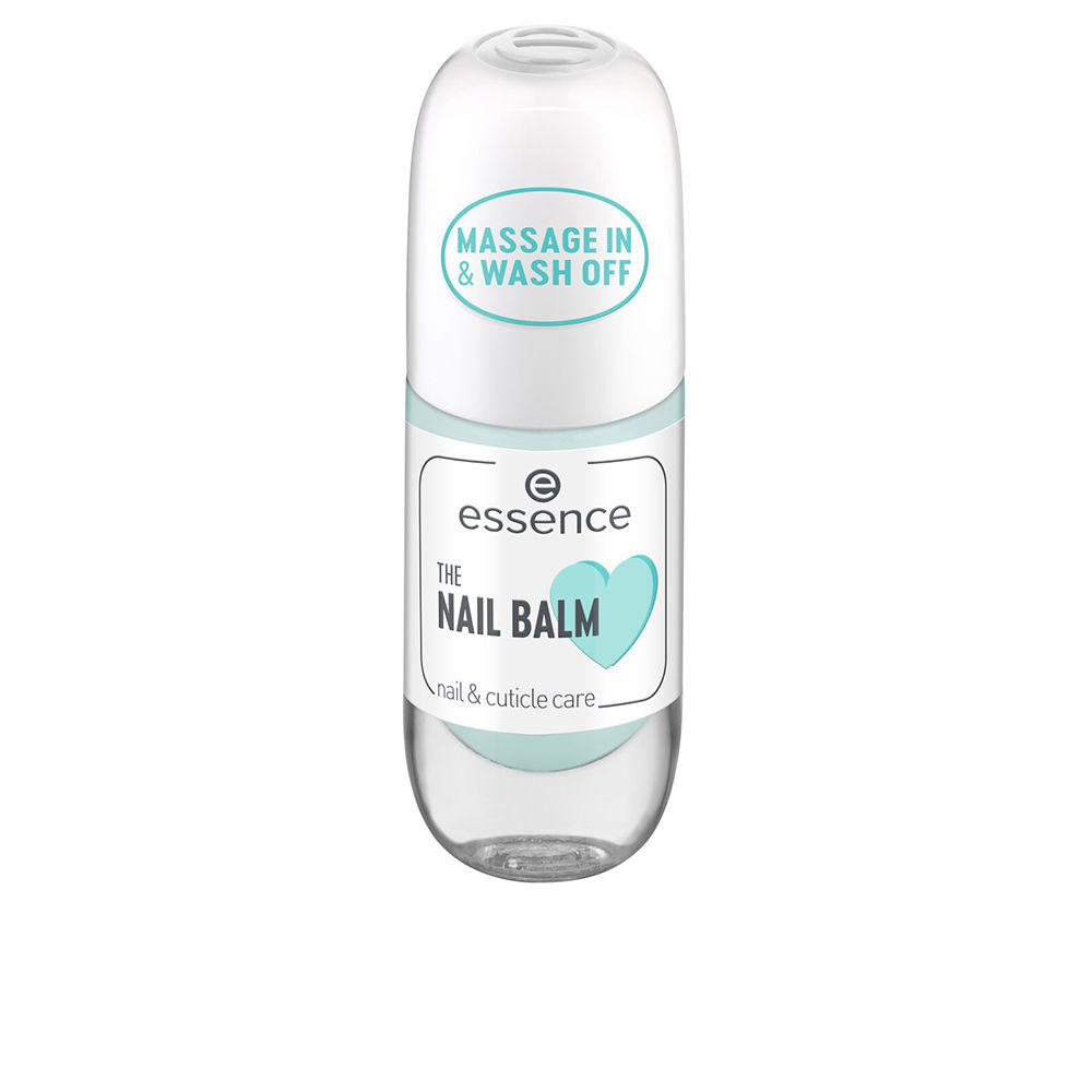 8 ml coconut nail and cuticle balm tube with clear lightweight balm
