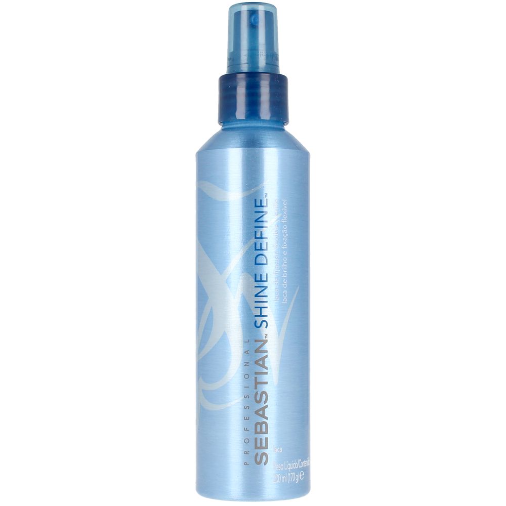 200 ml lightweight shine spray bottle for hair, fine mist, Unisex styling product