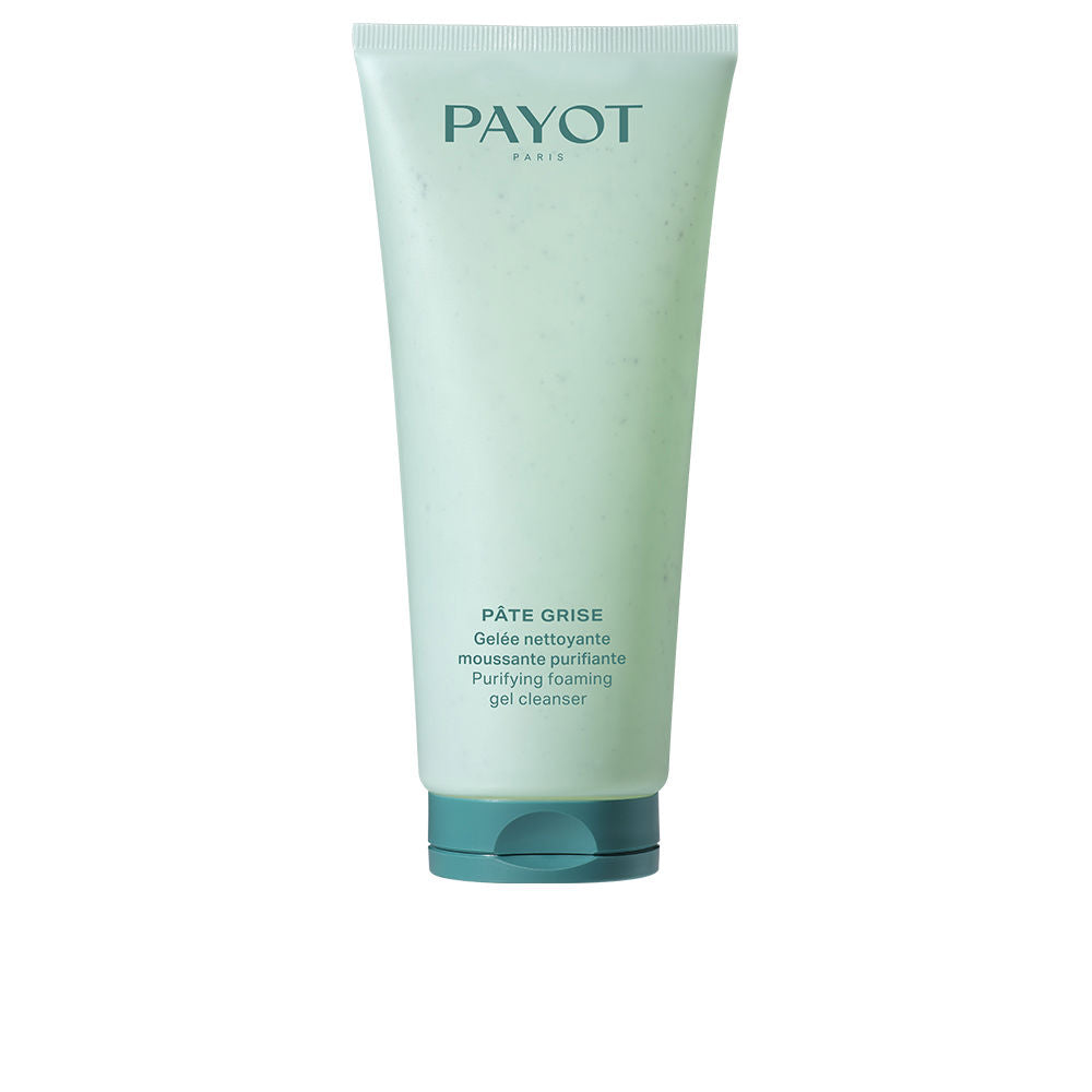 200 ml translucent grey gel cleanser with micro charcoal beads, 200 ml tube