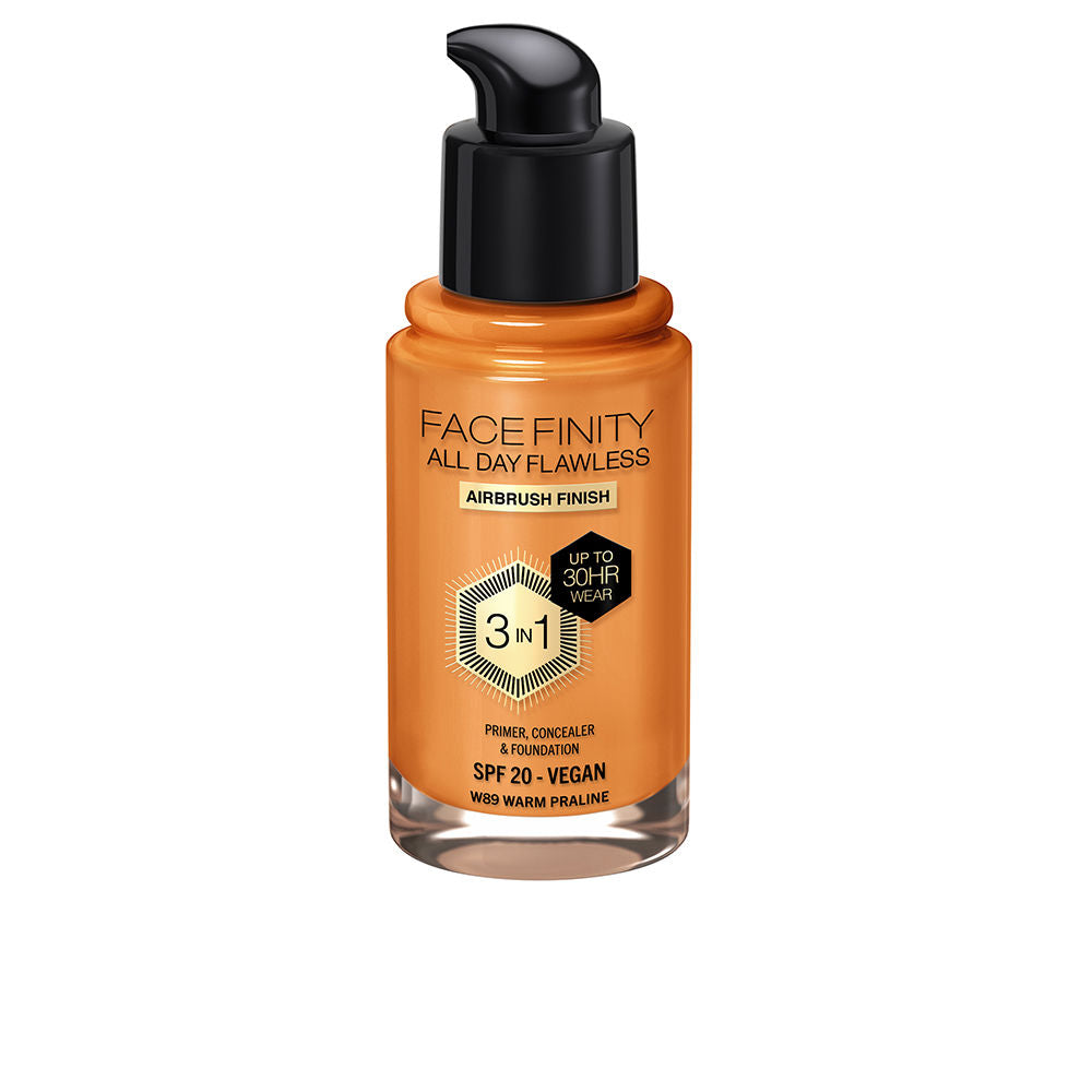 30 ml tube of warm praline 3‑in‑1 matte foundation, Unisex shade