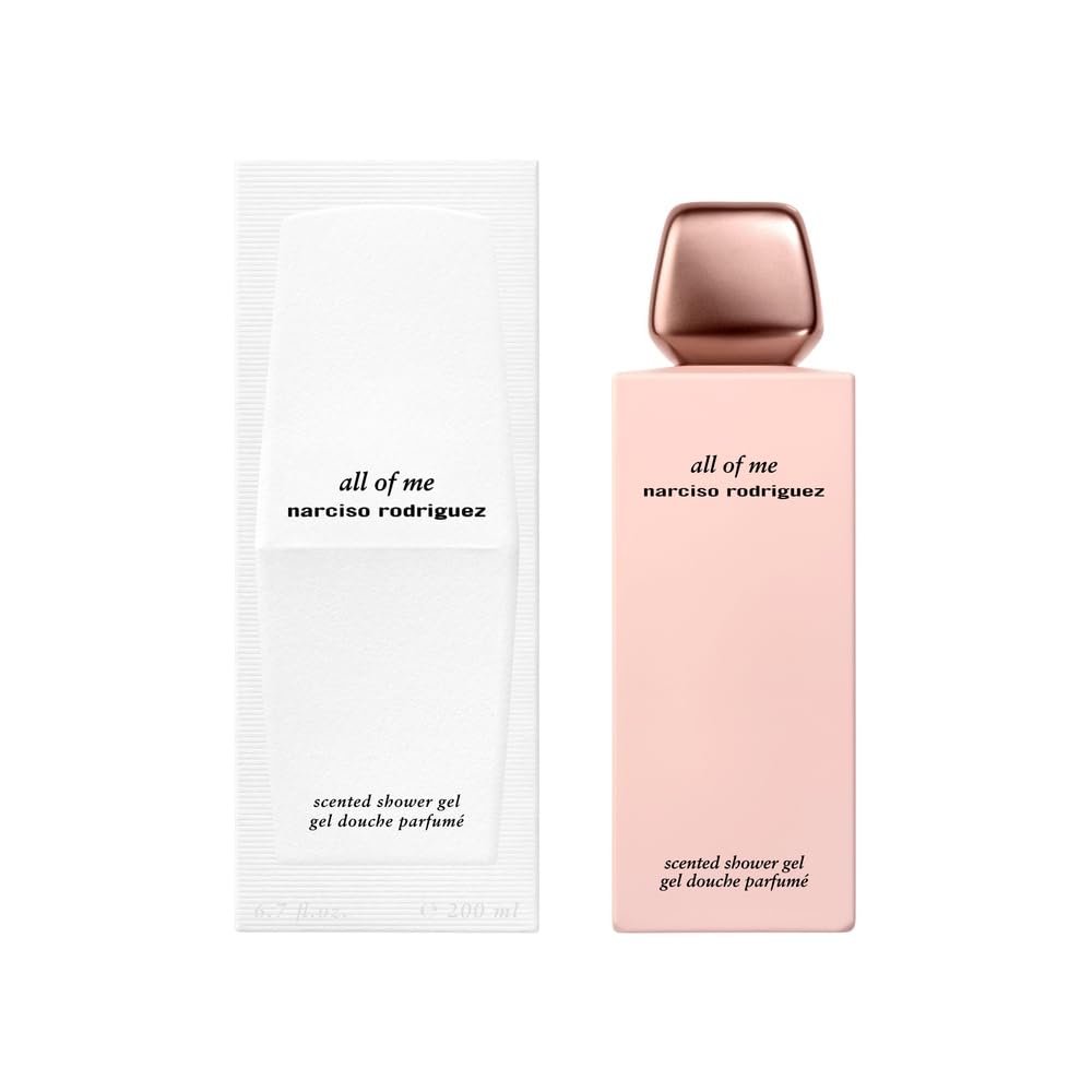 200 ml foaming shower gel in pump bottle, rose and geranium scent for Women