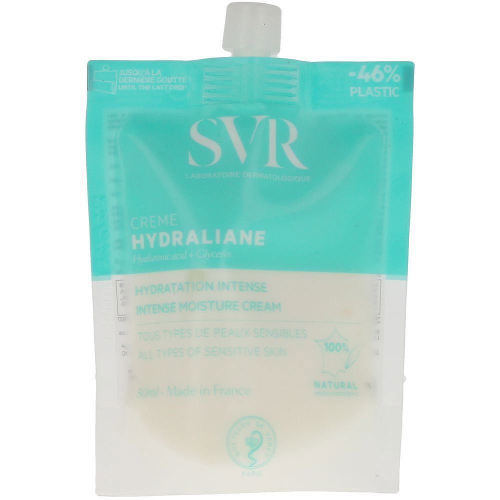 40 ml jar of hydrating shea face cream for dry skin, daily use