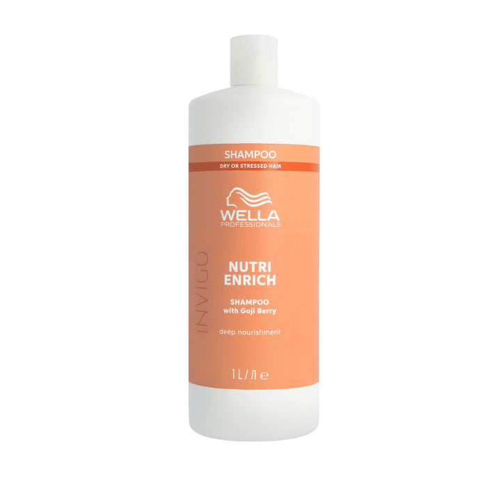 Large 1,000 ml bottle of Nourishing Nutri‑Enrich Shampoo for dry, damaged hair