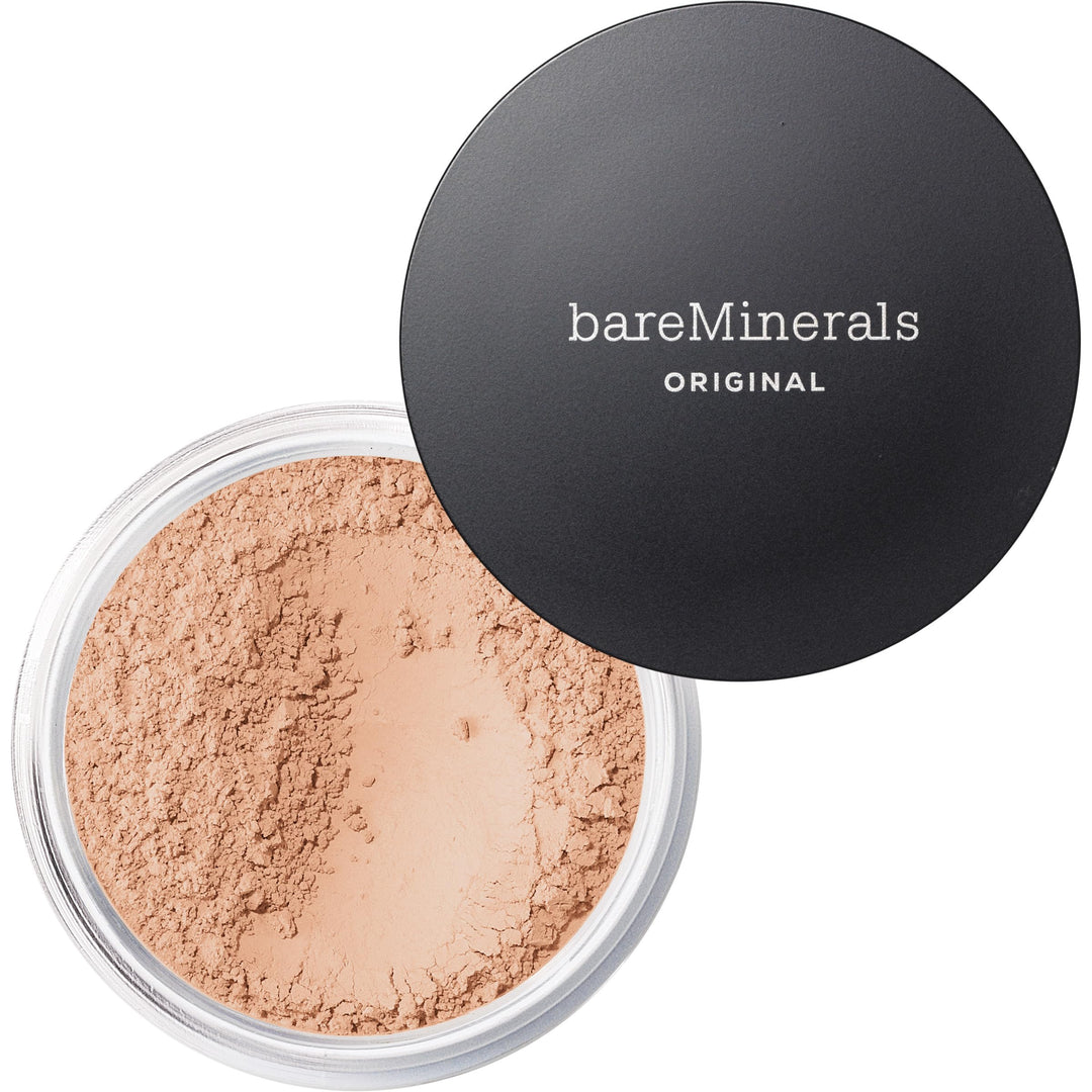 Loose mineral powder foundation jar, medium shade, 8 g, SPF 15
