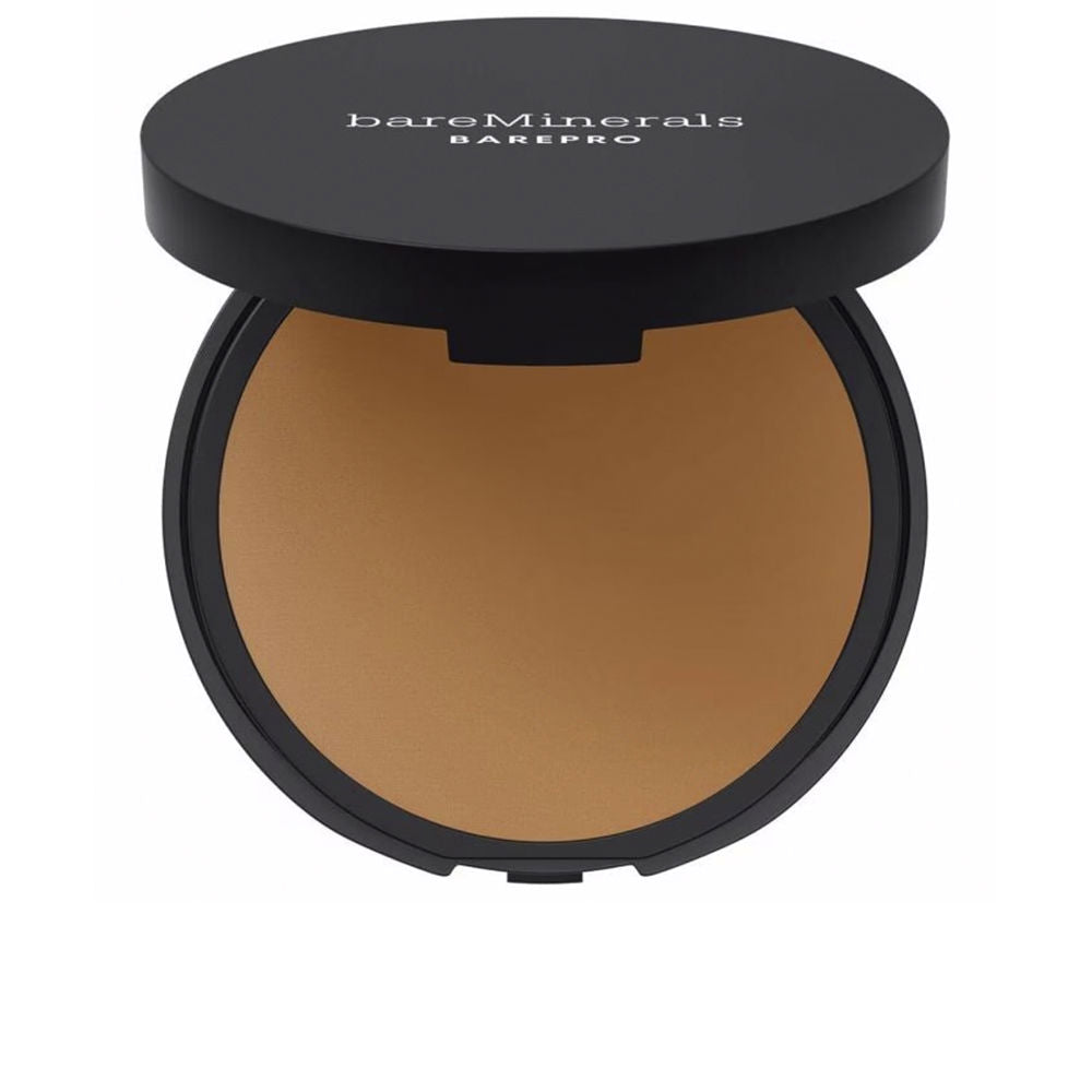 Compact powder in beige tone with mirrored case, 8 g travel-sized pan