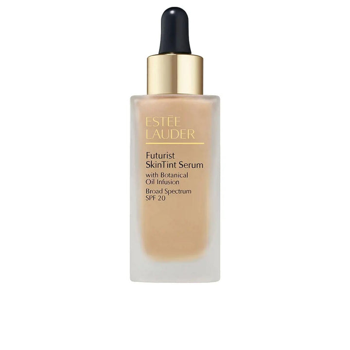 30 ml tinted SPF20 serum in pump bottle, light beige shade, Unisex