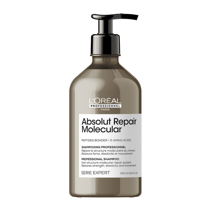 500 ml cylindrical shampoo bottle, sulphate-free repair formula, Unisex