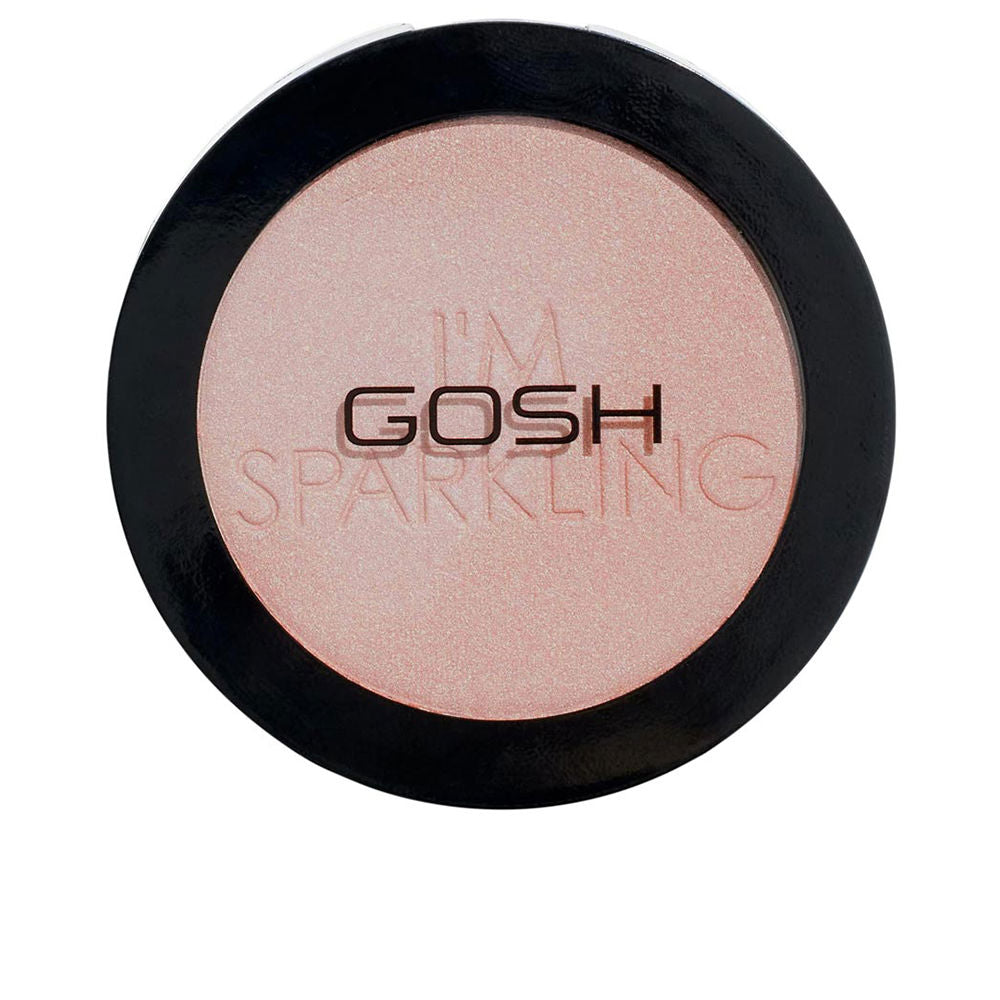 Compact powder highlighter in pearl shade, soft shimmer finish, 5.50 g