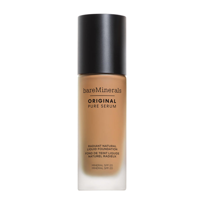 30 ml medium warm serum foundation bottle with lightweight luminous finish